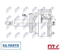 Joint Kit, drive shaft for FORD USA F-150 Crew Cab Pickup NTY NPZ-FR-055