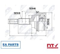 Joint Kit, drive shaft for LEXUS RX NTY NPZ-TY-075