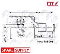 INNER CV JOINT FOR MERCEDES C-KLASA 203 4MATIC 00-