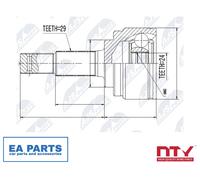 NTY NPZ-NS-065 Joint kit, drive shaft