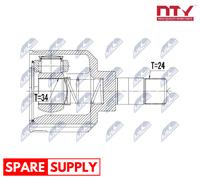 JOINT KIT, DRIVE SHAFT FOR PEUGEOT 308 NTY NPW-PE-022 FITS FRONT AXLE RIGHT