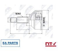 Joint Kit, drive shaft for RENAULT TRAFIC NTY NPZ-RE-014
