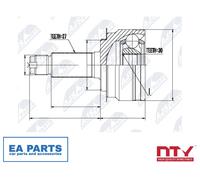 Joint Kit, drive shaft for SUBARU NTY NPZ-SB-024 NEW