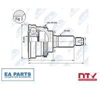 Joint Kit, drive shaft for SUZUKI IGNIS NTY NPZ-SU-024 fits Wheel Side