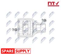 JOINT KIT, DRIVE SHAFT FOR SUZUKI S-CROSS NTY NPW-SU-016 FITS TRANSMISSION SIDED