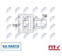 Joint Kit, drive shaft for SUZUKI S-CROSS SX4 NTY NPW-SU-016