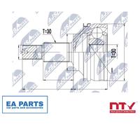 Joint Kit, drive shaft for TOYOTA CROWN MARK X NTY NPZ-TY-074