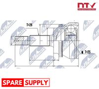 JOINT KIT, DRIVE SHAFT FOR TOYOTA NTY NPZ-TY-067 FITS FRONT AXLE, WHEEL SIDE