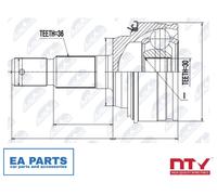 Joint Kit, drive shaft for TOYOTA SEQUOIA NTY NPZ-TY-011