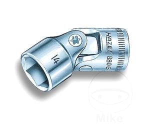 Joint Knuckle Hex 3/8 18mm Len. 47Mm 880G-18