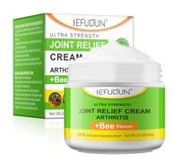 Joint & Muscle Pain Relief Cream 100g, Bee Venom Cream- Maximum Strength Formula for Knee, Back, Neck, Hands & Feet