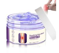 Joint P/ain Re/LIEF Gel Purple Soothing Massage Gel for Joint Activities Throughout The Body, with Emu Oil & Turmeric, Effective Soothes Knees, Hands, Neck, Lumbar, and Feet, 100g