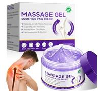 Joint Pai-n Relie-f Massage Purple Gel, Fast-Acting Massage Gel for Knee, Lumbar, Neck, Hand & Foot, Soothing Massage Gel with Turmeric, Vegan Skincare 100g