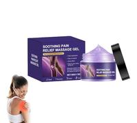 Joint Pain Relief Purple Gel,Soothing Body Massage Gel for Joint Activities Throughout The Body,Fast-Acting Pain Relief Gel, Natural Ar-thritis Pain Relief Cream (1)