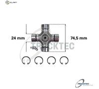 TRUCKTEC AUTOMOTIVE 02.34.053 Drive shaft coupler