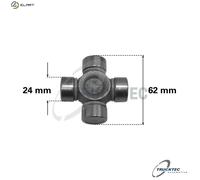 TRUCKTEC AUTOMOTIVE 08.34.111 Drive shaft coupler
