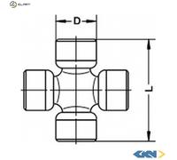 JOINT PROPSHAFT U 030