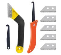 Joint Removal Tool - Carbide Tiles Mortar Scratches for Joint Cleaner | 8x Long -Lasting Demorrant Angled Mortar | Bathroom Escape Remover Piastrel