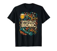 Joint Replacement Officially Bionic Mens Surgery Patient T-Shirt