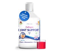 - Joint Support Collagen - Pack of 500ml, 33 Day Supply | Berry Flavour | with Glucosamine & MSM | 100% Natural Flavour, Sugar & Gluten Free | High