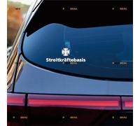 Joint Support Service Streitkräftebasis SKB German Bundeswehr Sticker Decal Vinyl - 2 Pack White 15.2cm - for Car Boat Laptop Cup No Background Die-Cut