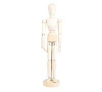 Jointed Drawing Manikin - Artists Wooden Mannequin Model, Adjustable Figure Base Item | Educational Body Reference, Flexible Pose Tool Assists Sketching Study for Creative Artistic Display Practice Wo