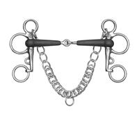 Jointed Rubber Pelham - 14.5cm