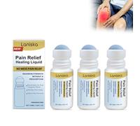 Joints Pain Relief Healing Liquid, Bswll Pain Relief Roll-On Gel, Scar-Free Pain Relief Healing Liquid, Bee Venom Pain Relief Joint and Bone (3pcs)