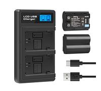 Joiry 2X NP-W235 Camera Battery Charger Set for Fuji NP-W235 Battery with Dual Slot Charger for Fujifilm X-T5, X-S20, X-T4, GFX 100S, X-H2S, X-H2 for Fujifilm GFX 50S II, VG-XT4