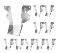 Joist Hangers 2x4 for Wood 20 Gauge Galvanized Face Mount Joist Hanger Bracket for Deck Floor Rafter Framing Ceiling - 10 Pcs