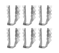 Joist Hangers 2x6 for Wood 20 Gauge Galvanized Face Mount Joist Hanger Bracket for Deck Floor Rafter Framing Ceiling - 6 Pcs