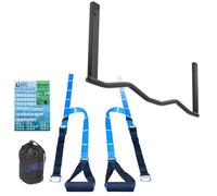 Joist Mount Pull Up Bar and Strap System