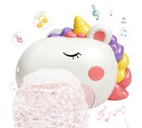 JoiTale Baby Bath Toys, Unicorn Rechargeable Bath Bubble Machine & 12 Music | Automatic Bubble Maker for Toddlers Kids, Bath Shower Water Toys, Unicorn Gifts for Girls 1 2 3 4 Year Olds