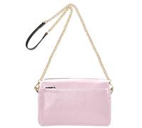 Joitme Pastel Pink Crossbody Womens Purse Cell Phone Bag Cute PU Leather Shoulder Bag with Chain Strap