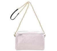 Joitme Womens Crossbody Handbags Purse Cell Phone Purse Bag Magnolia Misty Rose Gradient PU Leather Shoulder Bag with Chain Strap
