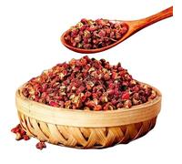 JOIYSVEN Sichuan red peppercorns (Zanthoxylum bungeanum) - Chongqing cooking pepper with pure spicy flavor and rich aroma (400g)