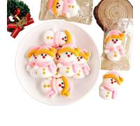 JOIYSVEN Snowy Christmas, Cloud A Cotton Candy Gift Box. A Bite of Soft, Chewy Treat That Melts Away The Winter Chill (pink)