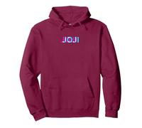 Joji Hi My Name Is First Name Tag Pullover Hoodie, Adult Unisex, Burgundy, Medium