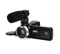 JOJIDE Video Camera, Full 4K Digital Camera Camcorder Digital Video Cameras Live Streaming 18X Photography Vlogging Recorder Ultra HD Webcam(64G SD Card,With Microphone)
