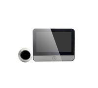 JOJIDE Video Doorbell Wireless, 4.3 "IPS Lar Capacity Display Doorbell Peep Hole Smart Digital Door Camera 120 ° 2K300W Pixel Doorbell Outdoor Monitor(Black 128G)