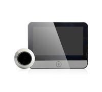 JOJIDE Video Doorbell Wireless, 4.3 "IPS Lar Capacity Display Doorbell Peep Hole Smart Digital Door Camera 120 ° 2K300W Pixel Doorbell Outdoor Monitor(6 inch)