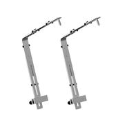 jojnsha 5.0mm Heavy-Duty Aluminum Marine Light Bracket Adjustable Height & Corrosion-Resistant Fish Mount Impermeable Aluminum Fish Light Owner