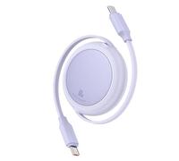jojnsha 60W Retractable USB C To USB C Charging Cable Type To Charger Cord For Smartphones Type Data Wire Charger Cable