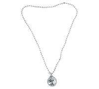 jojnsha 70s Disco Ball Neck Chain Party Necklace Disco Silver/Gold Ball Makeup Prom Neckwear Trendy Neck Jewelry Gift Daily Wear Necklaces