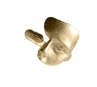jojnsha Adjustable Rings Fashion Finger Jewelry Shape Opening Metal Texture Suitable For Women And Girls Present Burnished Texture