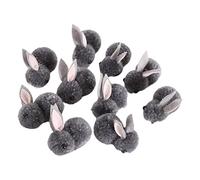 jojnsha Easter Rabbits 10 Pcs Plush For Doll Animal Dolls Kids Children Adults Making Supplies Accessory