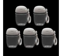 jojnsha Empty Travel Bottle Keychain Hand Holder 30ml Squeeze Refillable Containers For Toiletry Shampoo Travel Bottles
