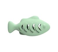 jojnsha Interactive Fish Shape Feeder Treat Dispenser Puzzle Toy Food Leaking Cognitive Development Pet Enrichment Activity Treat Dispensing Toy