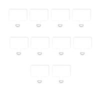 jojnsha Phone Tether Tab Without Adhesive 10 Pack Phone Lanyard Replacement Part For Strap (10Pcs/Set) Lanyard Tab Tether Patches