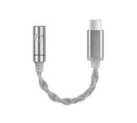 jojnsha Portable Type C To 3.5mm Sound Conversion With Metal Housing Type C Headphone Adapter Connection Cable For Daily Use Noise Reductions Adapter